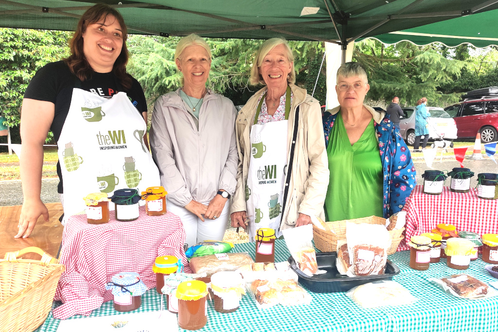 WI cake and preserve stall