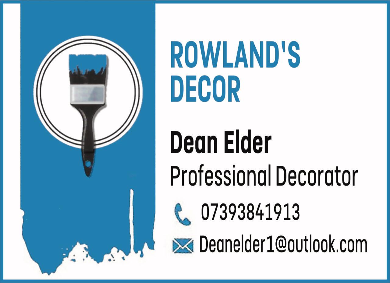 Rowland's Decor advertisement 2026