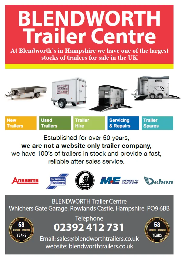 Blendworth Trailer Centre advertisement 2026