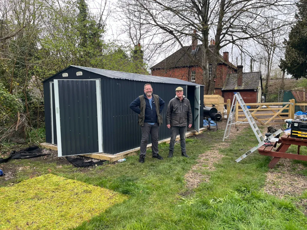 The New Shed – nearly there!