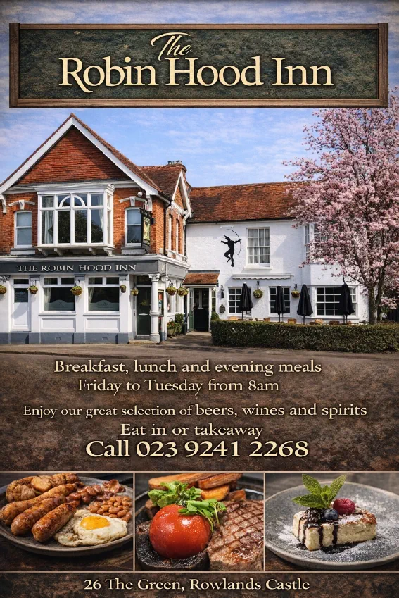 The Robin Hood Inn advertisement 2026