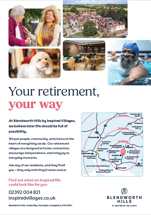 Blendworth Hills Inspired Villages advertisement 2026
